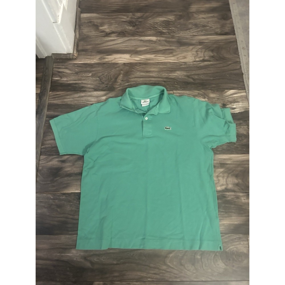 Lacoste‎ Men's Classic Fit Polo Shirt Size 6 Color Green 560